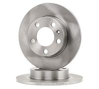 FERODO DDF929 2x Disque de frein Arrière Ø232mm Hauteur: 39,3mm Épaisseur: 9mm Cercle de percage -Ø: 100mm Plein Compatible avec VW Golf 4 3/5 portes 1J1 Polo V 3/5 portes 6R1, 6C1, SEAT, AUDI