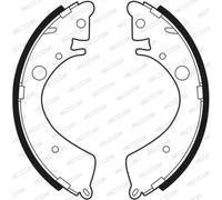 FERODO Ensemble De Freins À Tambour Arrière Pour Honda Civic VI Hatchback EJ EK