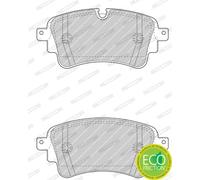 FERODO FDB4617 Kit de plaquettes de frein, frein à disque pour AUDI,VW