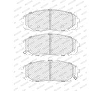 FERODO FDB5305 Kit de plaquettes de frein, frein à disque pour KIA