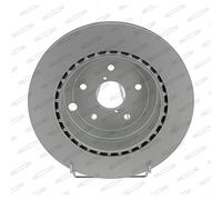 Ferodo Lot de 2 disques de frein pour essieu arrière ventilé Ø 316 mm | 2 x Ddf2140C