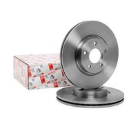 FERODO Paire / Set Disques de Frein Avant Appropriés pour Ford - Volvo (Ventilé)