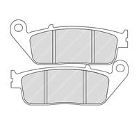 Ferodo Plaquettes de frein pour moto : Sinterbelag FDB 570 ST