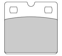 Ferodo Plaquettes de frein FDB204P – Semi-frittés Platinum Road