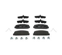 FERODO Plaquettes de freins Arrière non préparé pour l'indicateur d'usure avec accessoires FDB1721 Compatible avec MAZDA 6 GH 6 Break GH 6 GG 6 Station Wagon GY 6 Hatchback GG