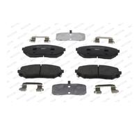 Ferodo Plaquettes de frein FDB4983 Avant – Jeu de 4 avec indicateur d'usure et accessoires