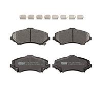 Ferodo Plaquettes de frein avant FDB4074 – Indicateur d'usure, Ép. 17,3 mm, avec accessoires
