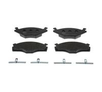 FERODO Plaquettes de freins Avant non préparé pour l'indicateur d'usure Épaisseur 19,7mm avec accessoires FDB419 Compatible avec VW Golf 3 3/5 portes 1H1 Golf 2 3/5 portes 19E, 1G1, SEAT Ibiza II 6K1