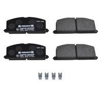 FERODO Plaquettes de freins Avant préparé pour l'indicateur d'usure Épaisseur 15mm avec accessoires FDB308 Compatible avec TOYOTA CELICA Coupé AT18, ST18 MR 2 II SW2 COROLLA Compact E11 STARLET EP91