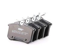 FERODO Plaquettes de freins non préparé pour l'indicateur d'usure avec accessoires FDB4260 Compatible avec VW T-Cross C11, D31, OPEL Crossland X P17, RENAULT Clio IV 3/5 portes BH Scénic III JZ0/1