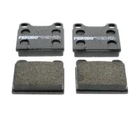 Ferodo Plaquettes de frein FDB2M – Sans préparation pour témoin d'usure, ép. 15 mm, sans accessoires