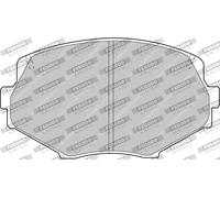 Jeu de plaquettes de frein FERODO Performance FDS1011, avant