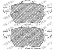 Jeu de plaquettes de frein FERODO Performance FDS1463, avant