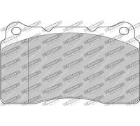 FERODO RACING Plaquettes de freins Avant FDS1968 Compatible avec OPEL Insignia A Sports Tourer G09 Astra J 5 portes P10 Astra J Sports Tourer P10, RENAULT Megane 3 Coupé DZ, DZ0/1, VOLVO V70 II 285