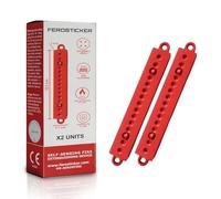 FEROSTICKER Petit Extincteur Automatique - Non Toxique, Compact et sans Entretien, Protection Domestique pour Tableaux Électriques, Générateurs Solaires, Véhicules, Batteries au Lithium (2 Pièces)