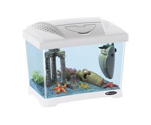 Ferplast 65010011 Aquarium Capri Junior, Dimensions : 41 x 26,5 x 34 cm, 21 L, Blanc