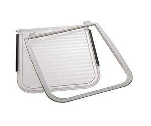 Ferplast 72126100 408 Kit de Rabat de Rechange pour Swing 15, écran Blanc, Porte Transparente