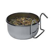 Ferplast Accessoires pour Cages à Oiseaux Sirio L304 mangeoire en Acier INOX