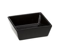 Ferplast Altair 14 Bol en céramique pour Chats et Chiens, 14 x 14 x 5 cm, 0,5 l, Noir