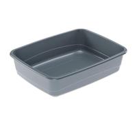 Ferplast Bac à litière pour Chat, Toilettes Ouvertes pour Chat, avec Bords Hauts, 46,5 x 35,5 x h 11,5 cm, bac à litière pour Animaux NIP 10, différentes Couleurs