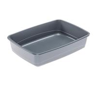 Ferplast Bac à Litière pour Chat, Toilettes Ouvertes pour Chat, avec Bords Hauts, 54,5 x 39,5 x H 12,5 cm, Bac à Litière pour Animaux NIP 20, Différentes Couleurs