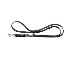 Ferplast BK GA Laisse pour Chien Noir 12 mm x 120-200 cm