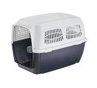 Ferplast Cage de Transport pour Chiens Clipper 6, IATA, Panier Transport Grand Chien Max 45 Kg, Boite Transport, Voyage Animaux Voiture Avion Train 93 x 65 x h 68 cm, Porte en Acier