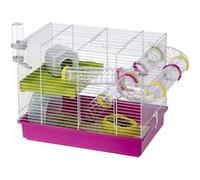 Ferplast Cage pour hamsters Laura Rose 46 x 29,5 x 37,5 cm 57912411 Rose G