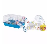 Ferplast Cage pour hamsters Paula Bleu 46 x 29,5 x 24,5 cm 57906411
