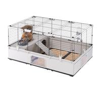 Ferplast Cage pour lapins Modular 2 – Extensible, accessoires inclus, 109 x 72 x h 56 cm