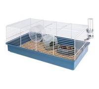 Ferplast Cage pour Rongeurs CRICETI 11 pour Hamsters, en Métal, Accessoires Inclus : Mangeoire, Abreuvoir, Maison, Roue 575x31xh215cm