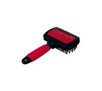 Ferplast Carde avec brosse pour chiens et chats GRO 5982, idéale pour les animaux à poils moyens et longs, 17 x 10,5 x h 5