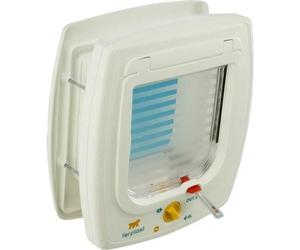 Ferplast Chatière magnétique à 4 voies Swing 7 SET Blanc 72104011