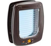 Ferplast Chatiere Plastique Swing - 26,2 X 10,2 X 31,2 Cm - Marron - Pour Grand Chat Et Petit Chien