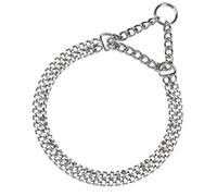 Ferplast Chrome CSS5518 Collier pour Chien en Acier chromé 32-44 cm
