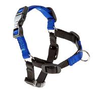 Ferplast Coach Harnais pour Chien de Taille Moyenne, Harnais de Dressage pour Chien Qui empêche Les tractions Pendant Les promenades, contrôle Maximal du Chien, Poitrine 42-59 cm.