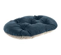 Ferplast coussin pour chiens et chats PRINCE 65/6, petit lit rembourré pour animaux, double-face, 65x42 cm, bleu Bleu