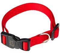 Ferplast Collier en Nylon pour Chiens Club C20/56 36÷56 Cm 20 Mm Rouge