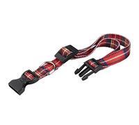 Ferplast Collier en Nylon pour Chiens Club C25/70 45÷70 Cm 25 Mm Tartan
