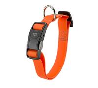Ferplast Collier pour Chiens Evolution C16/32 avec Boucle Magnétique, Hypoallergénique, Lavable, Orange