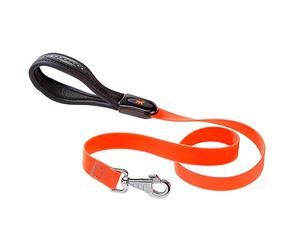 Ferplast Courroie pour Chien Evolution 25 110 Orange Lead, Noir, Medium