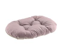 Ferplast coussin pour chiens et chats PRINCE 78/8, petit lit rembourré pour animaux, double-face, 78x50 cm, rose