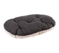Ferplast Coussin pour Chiens et Chats RELAX F 45/2 Rembourré Coton Doux et Chaud Peluche Lavable Gris Gris G