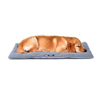 Ferplast Coussin pour Chiens Jolly 100, Matelas pour Animaux, résistant, Tissu Technique Anti-griffures, déperlent, Lavable, 98x65 cm Gris