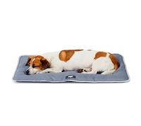 Ferplast Coussin pour Chiens Jolly 65, Matelas pour Animaux, résistant, Tissu Technique Anti-griffures, déperlent, Lavable, 65 x 48 cm Gris