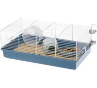 Cage pour hamsters - FERPLAST CRICETI 11 - Dimensions 57,5 x 31 x h 23 cm - Plastique et métal - Intérieur