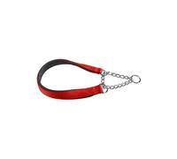 FERPLAST DAYTONA CSS collier semi-étrangleur chien nylon rembourrage moelleux couleurs Rouge