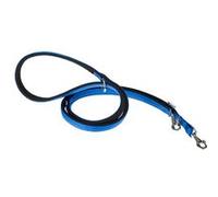 Ferplast Laisse pour Chien Daytona, Laisse pour Chien Taille Petite, 200 cm, Laisse de Dressage avec poignée rembourrée Confortable et Mousqueton en métal. Bleu