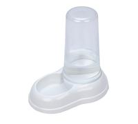 Ferplast Distributeur Croquettes Chiens et Chats, Distributeur de Nourriture sèche ou Eau 0,6 Litre, Fond antidérapant, 12,5 x 19 x h 19,5 cm Blanc