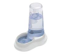 Ferplast Distributeur Croquettes Chiens et Chats, Distributeur de Nourriture sèche ou Eau 0,6 Litre, Fond antidérapant, 12,5 x 19 x h 19,5 cm Blanc